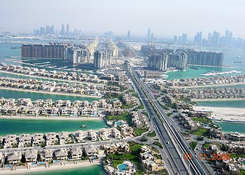 image of The Palm Jumeirah in Dubai