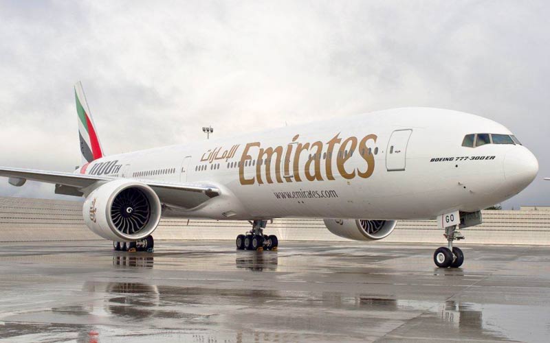 image of Emirates welcomes 100th Boeing 777-300ER to fleet