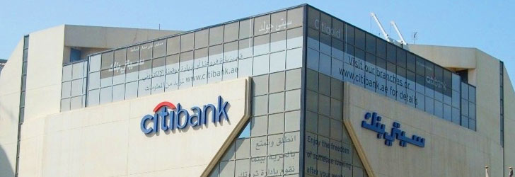 Image of the Citibank in Dubai
